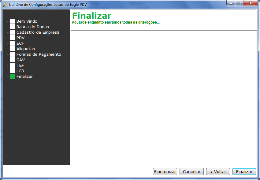 Sincronizando Dados